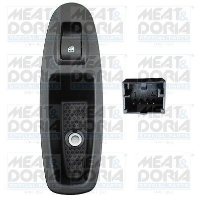 Switch, window regulator